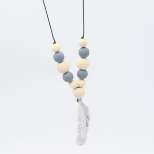 Baby Soothing Teether Protects Safety Baby Teether Necklace