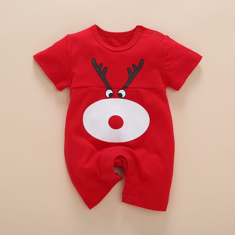 Baby baby clothes wear one piece clothes pure cotton clothes - Image 9