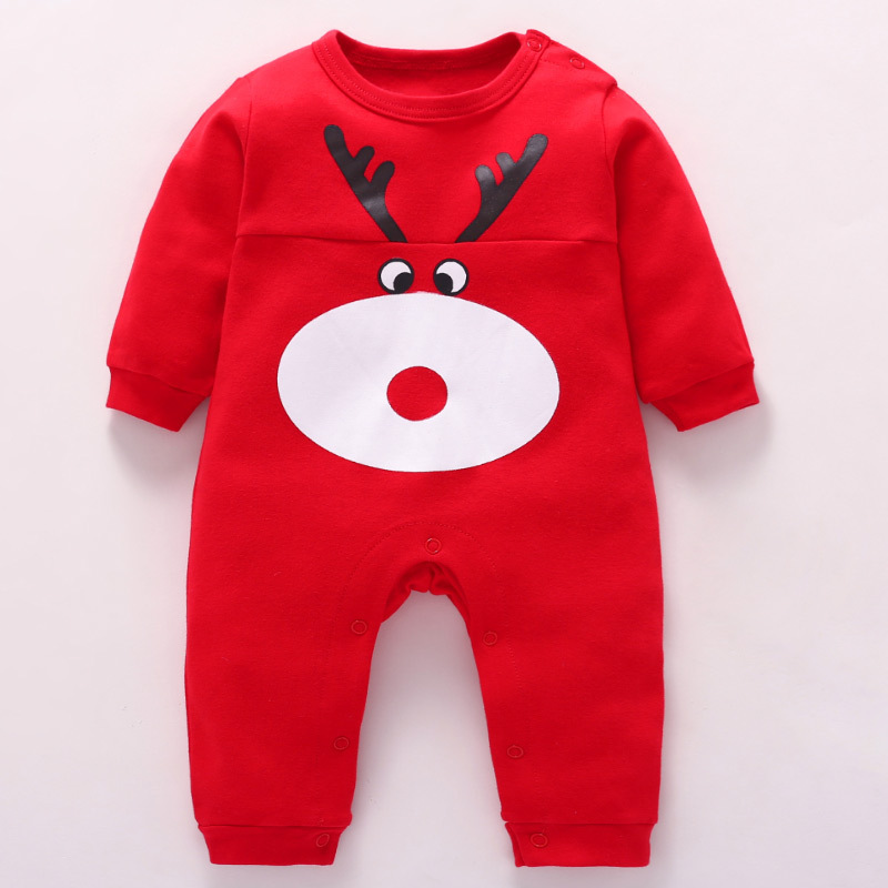 Baby baby clothes wear one piece clothes pure cotton clothes - Image 8
