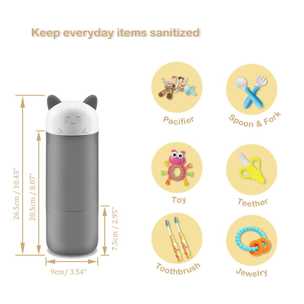Portable UV Disinfection Box Ozone Feeding Bottle To Kill Bacteria - Image 3
