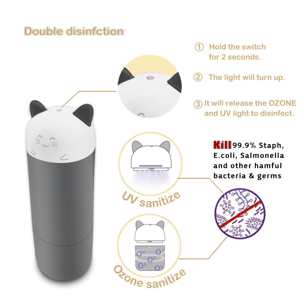 Portable UV Disinfection Box Ozone Feeding Bottle To Kill Bacteria - Image 4