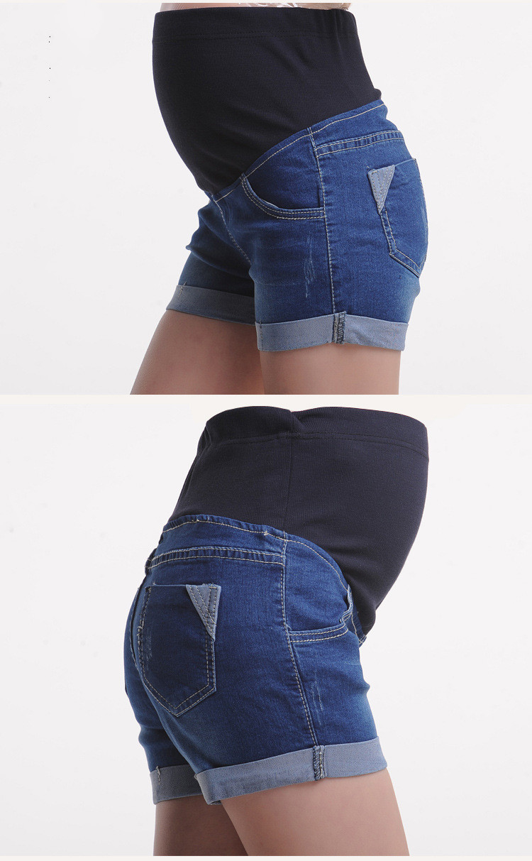 Maternity Denim Shorts - Image 3