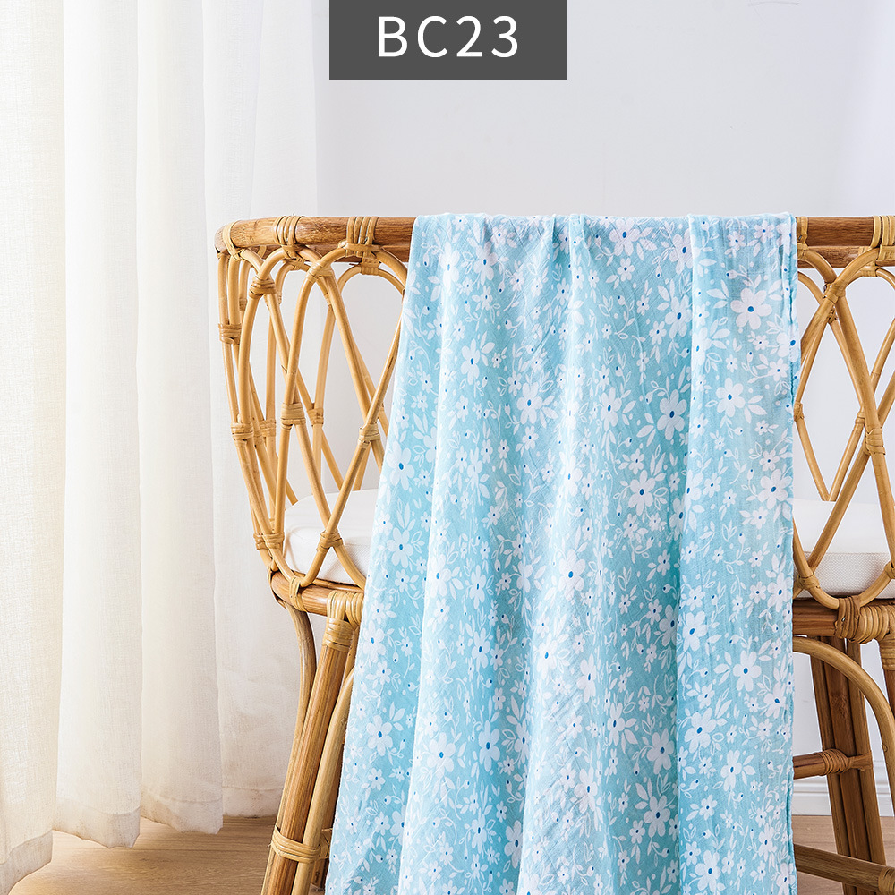 Summer Thin Newborn Baby Bamboo Cotton Baby's Blanket Bath Towel - Image 10